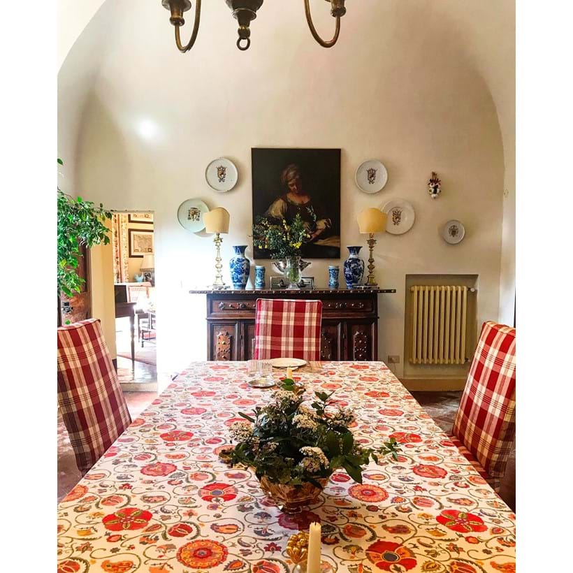 Inline Image - The Family Kitchen at Castagneto Carducci | Image: Manfredi della Gherardesca, Instagram
