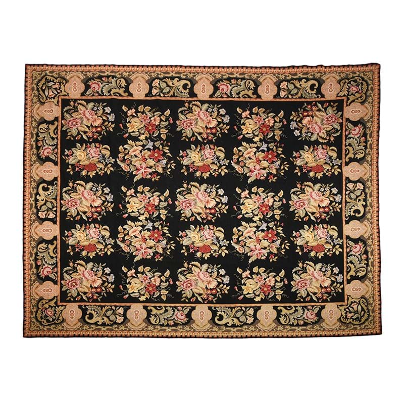 An English needlepoint rug